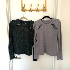 Bundle 2 Alo Yoga Long Sleeve Shirts - Sz M